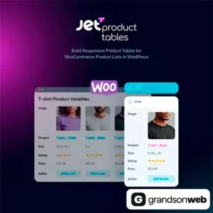 JetProductTables